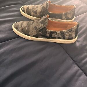Jimmy Choo Black and Gray Casual Sneakers